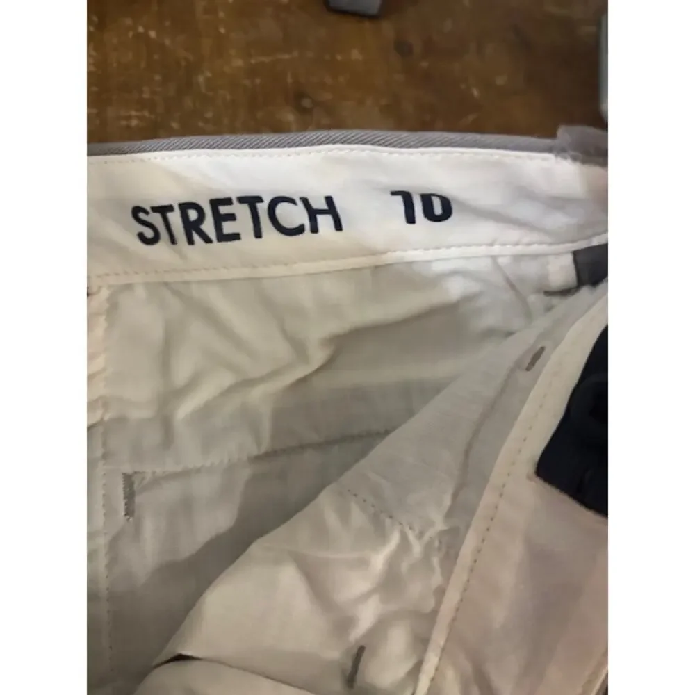 Crewcuts Pants Chinos Classicc Fit Gray Boys Size 10 Stretch J. Crew NWT